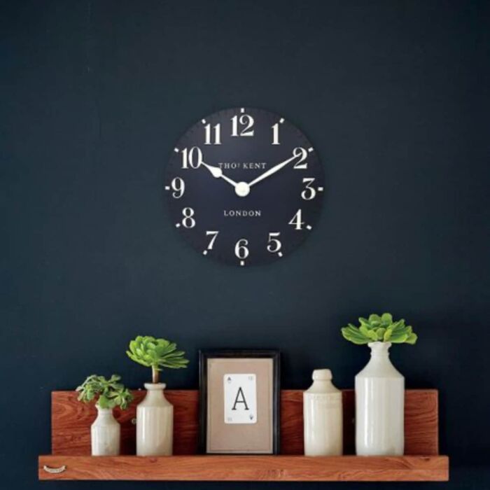 Thomas Kent - Arabic Ink Small Wall Clock